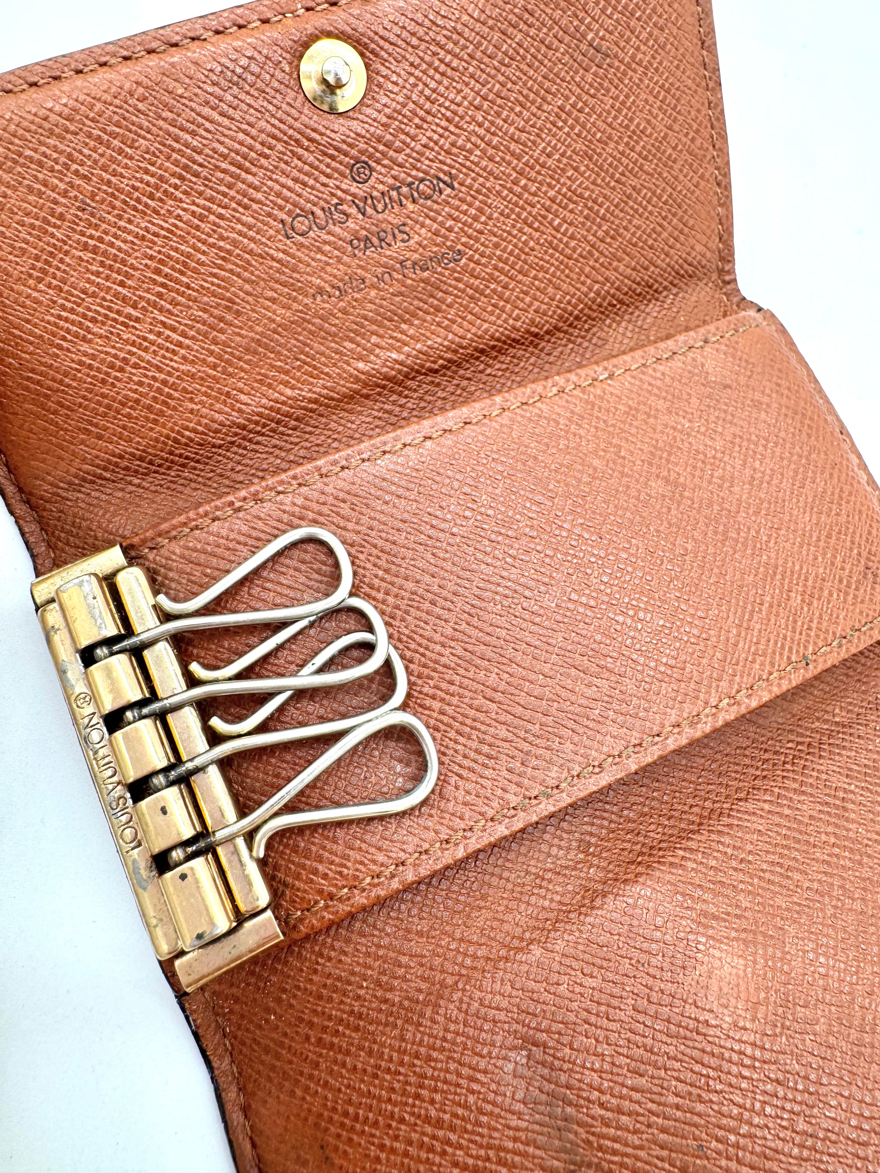 Louis Vuitton Schlüsseletui 4 Schlüssel