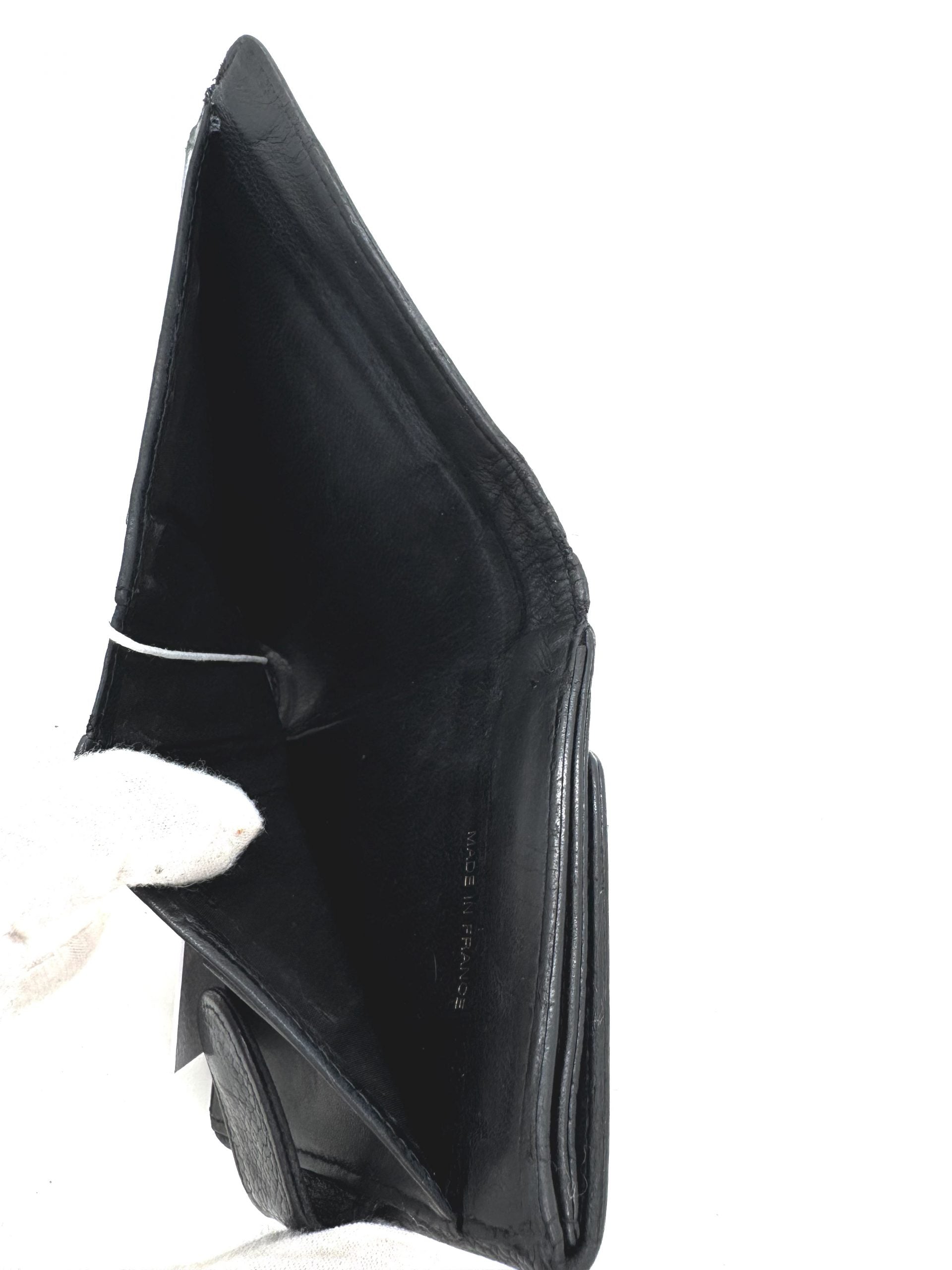 Chanel Geldbörse Caviar Leder Schwarz