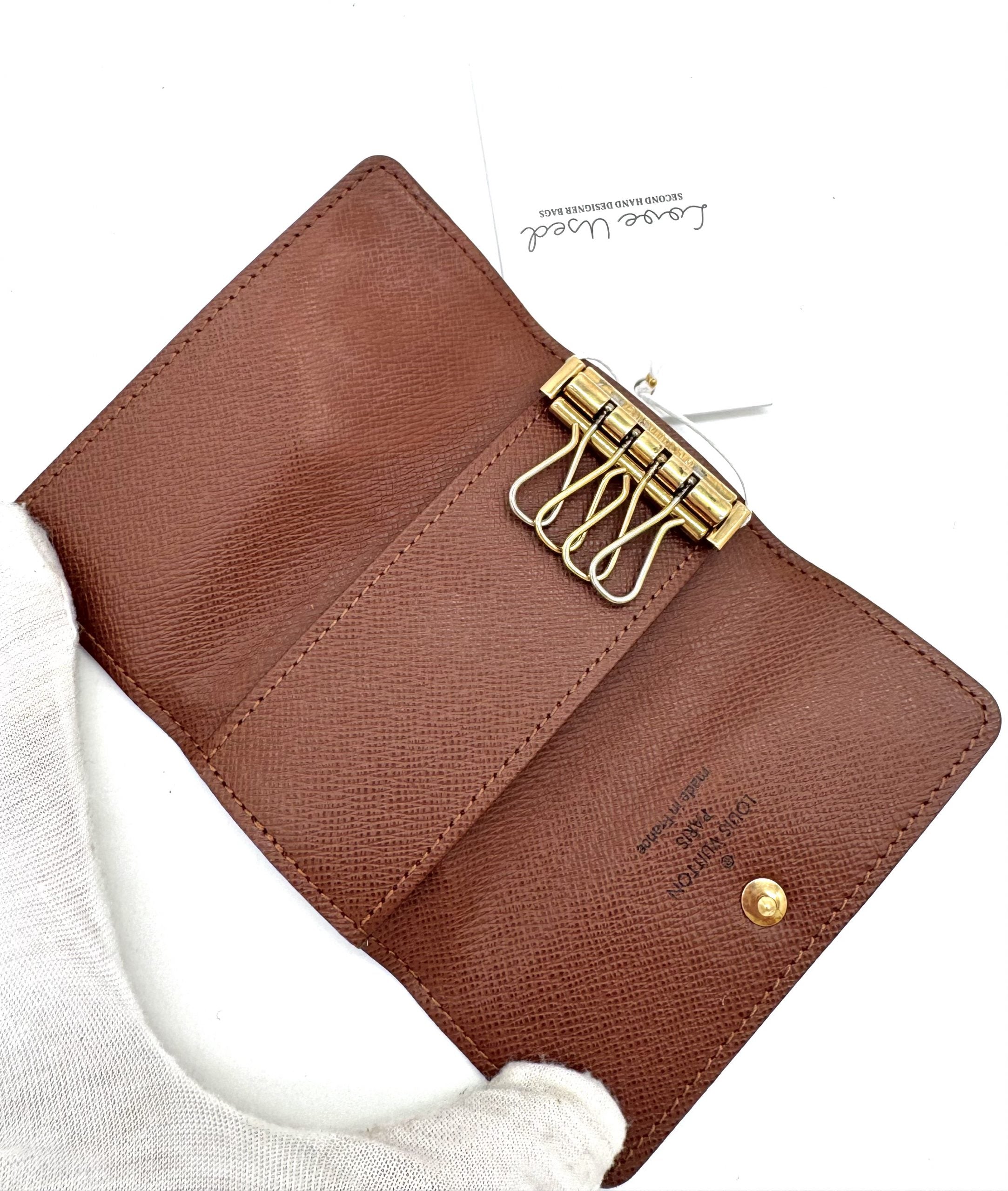 Louis Vuitton Schlüsseletui 4 Schlüssel