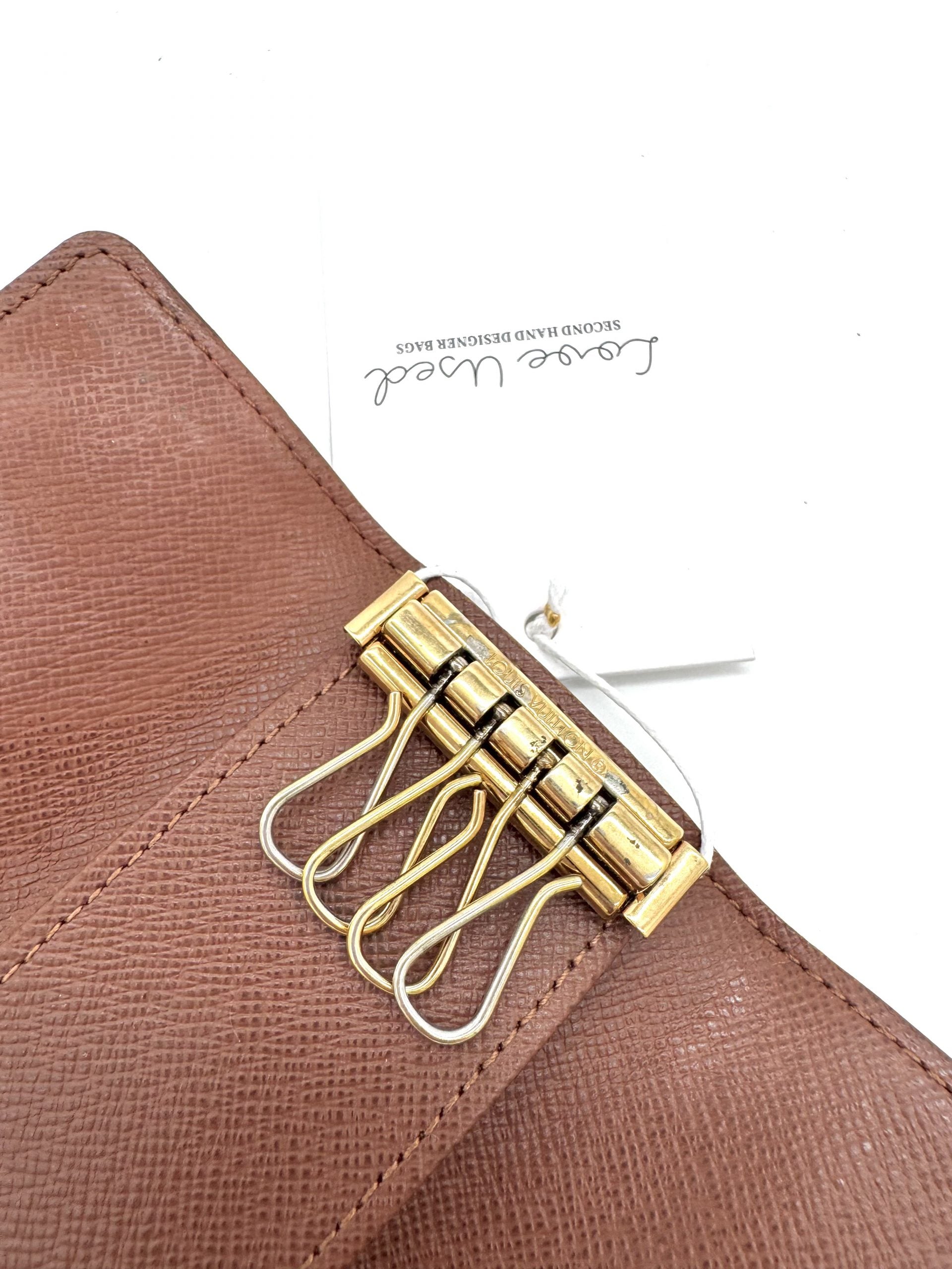 Louis Vuitton Schlüsseletui 4 Schlüssel