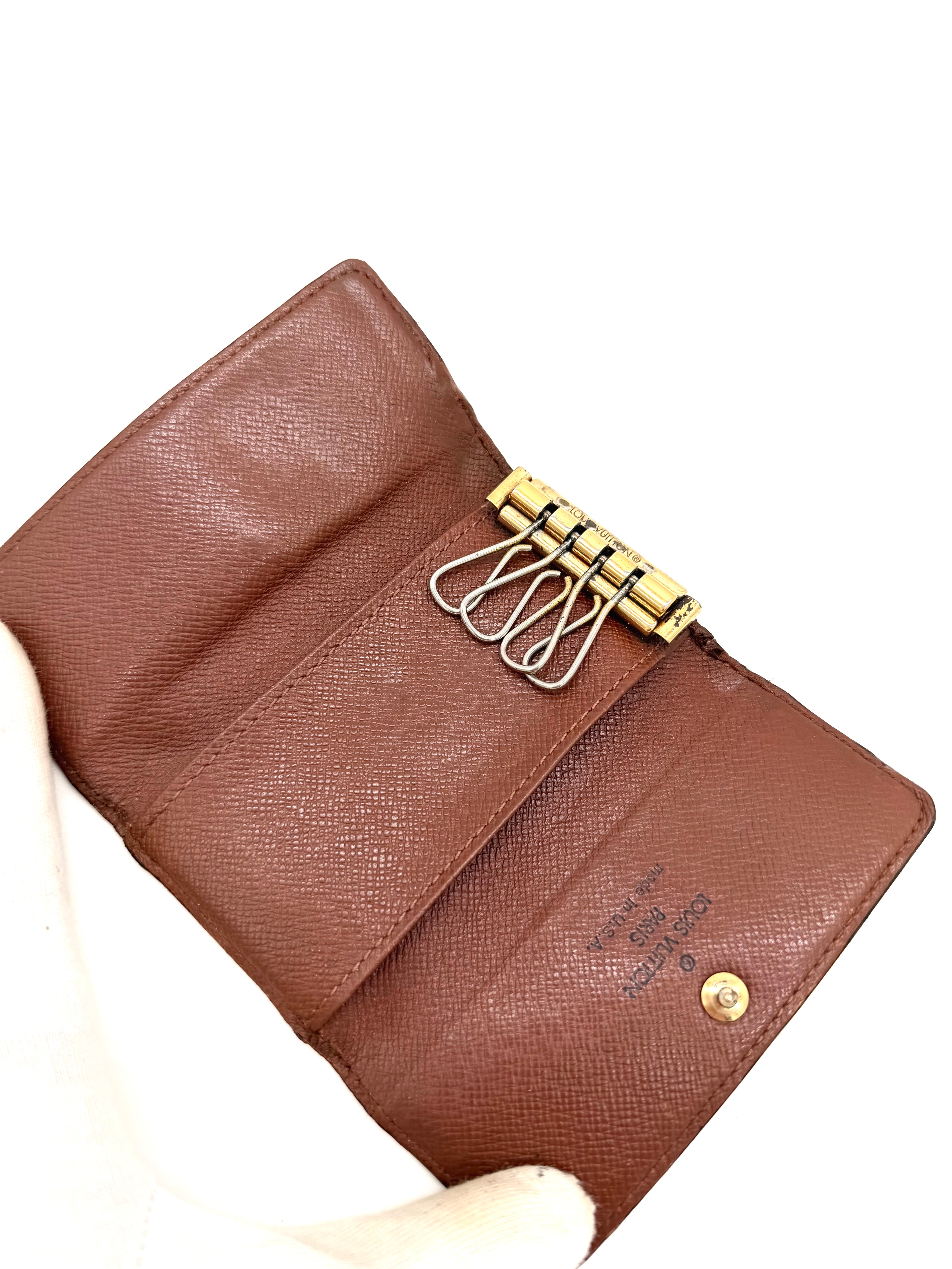 Louis Vuitton Schlüsseletui 4 Schlüssel