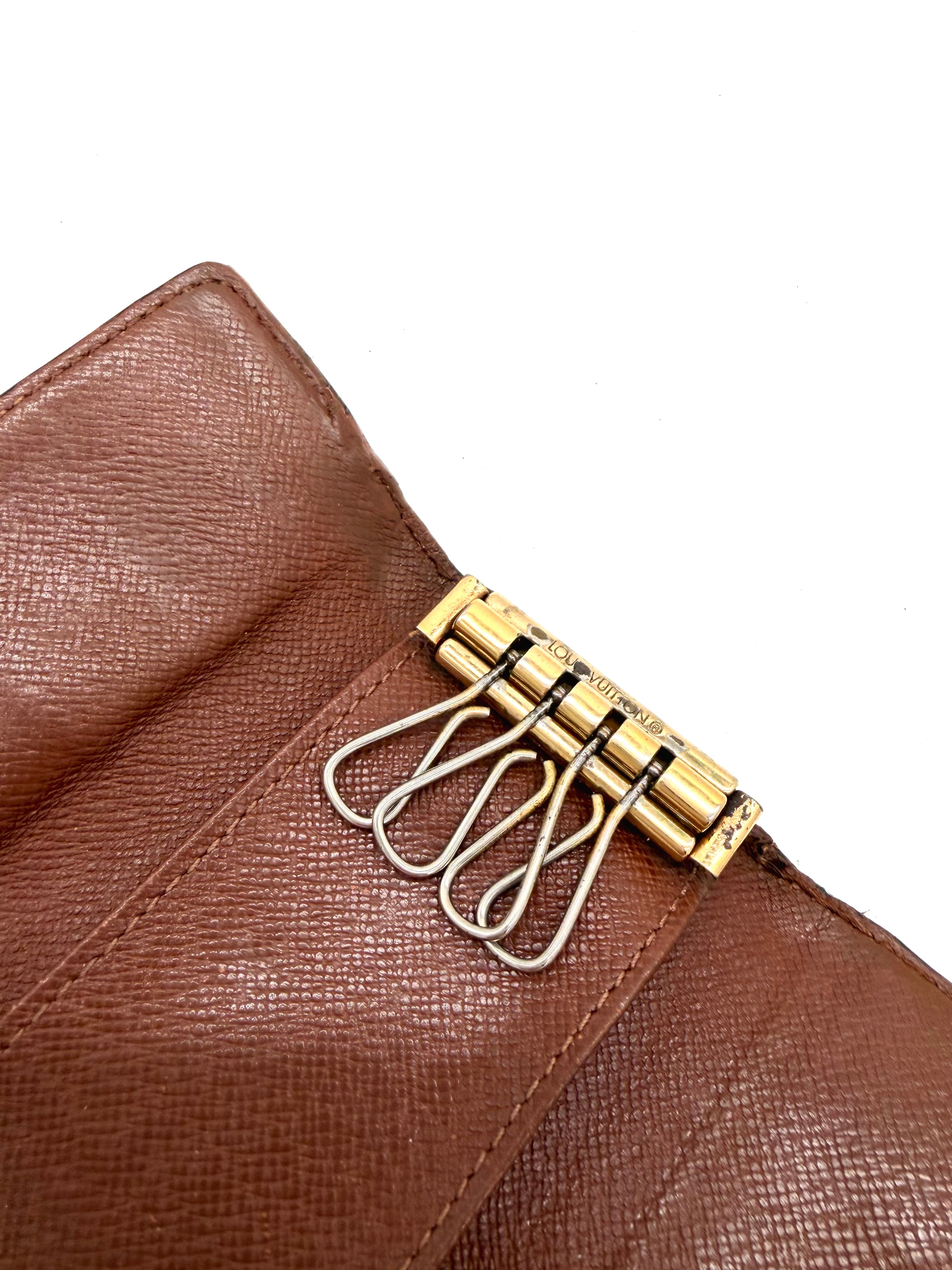 Louis Vuitton Schlüsseletui 4 Schlüssel