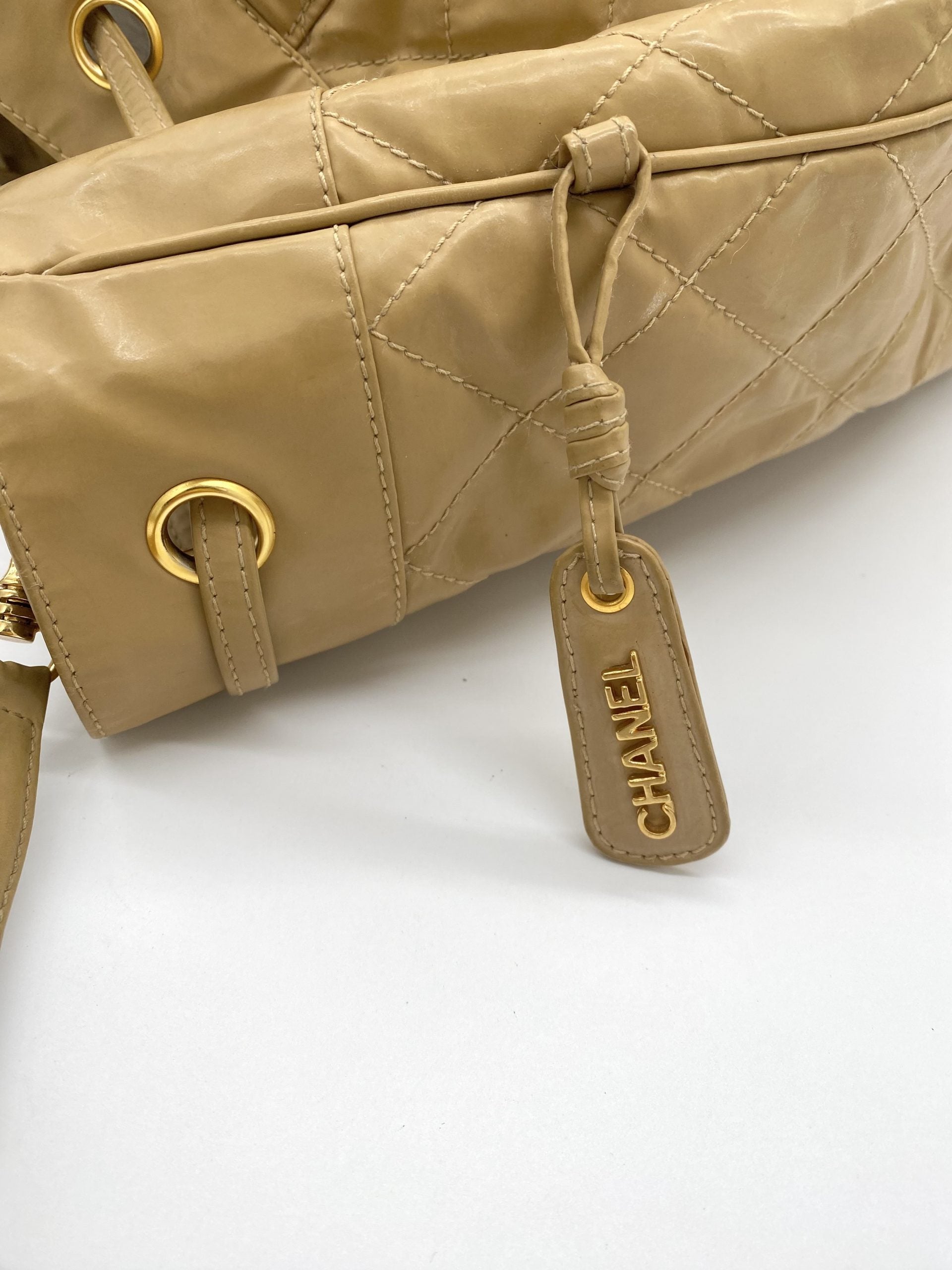 Chanel Jumbo Bucket Beige