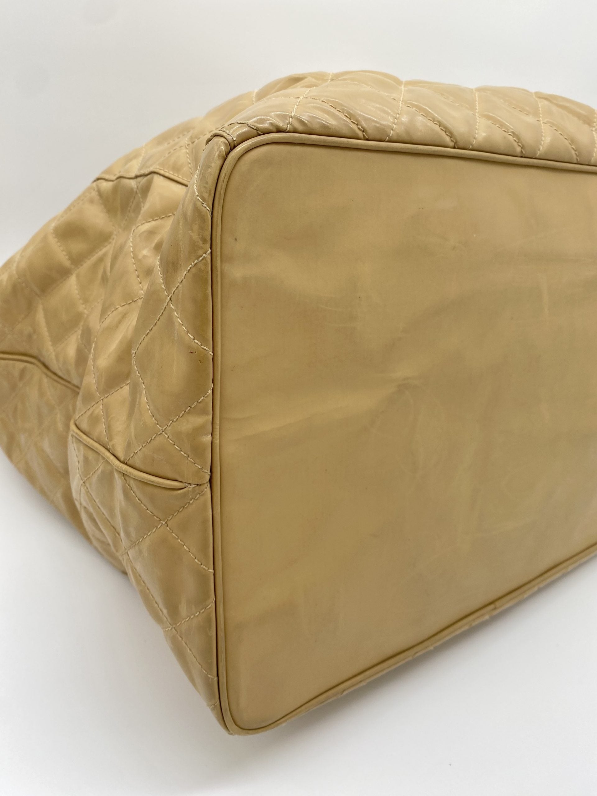 Chanel Jumbo Bucket Beige