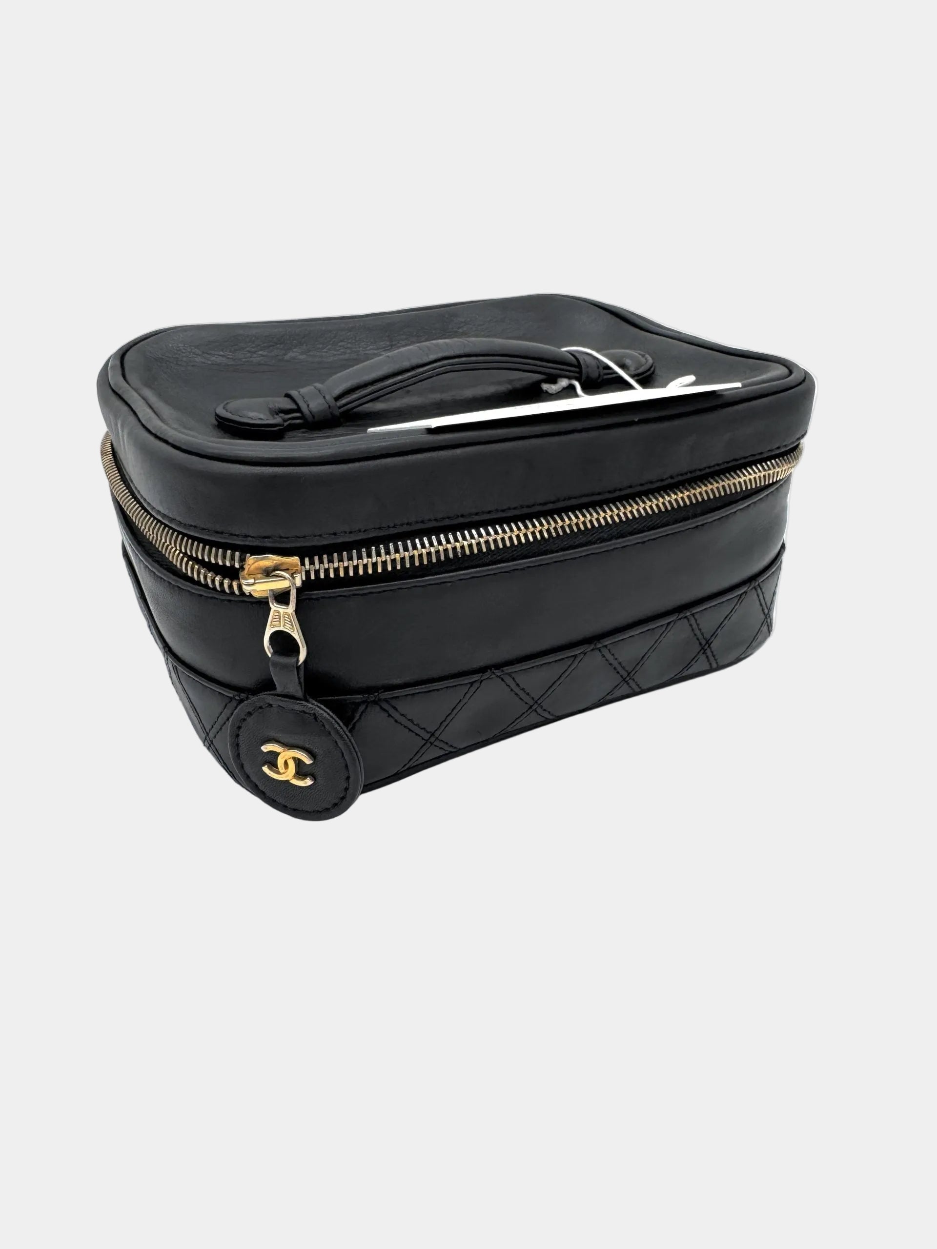 Chanel Vanity Tasche Schwarz