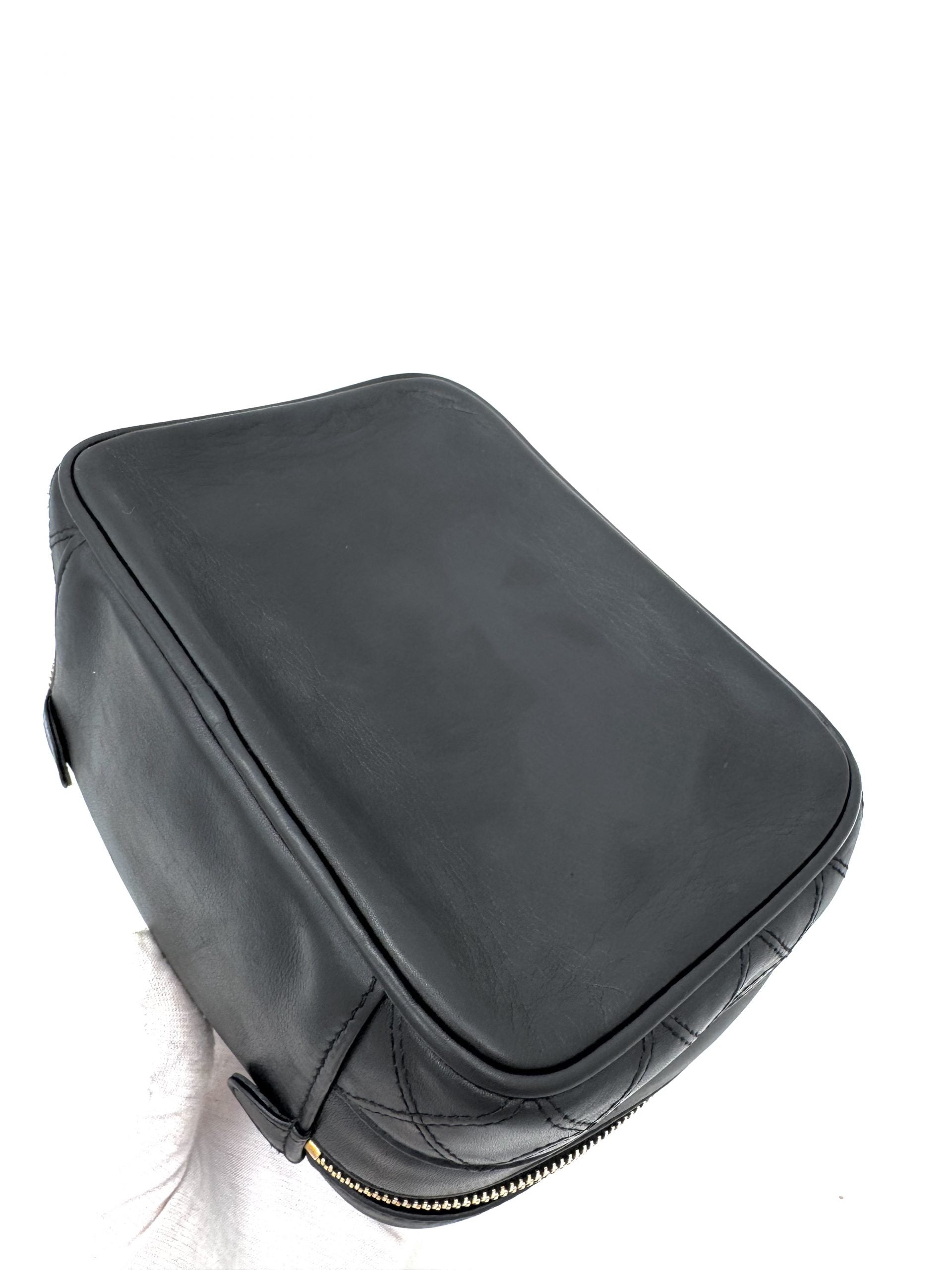 Chanel Vanity Tasche Schwarz