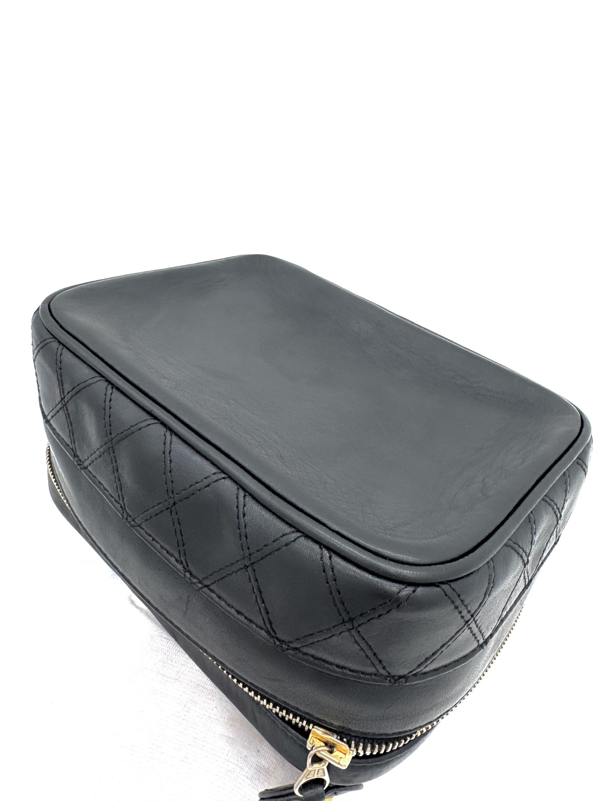 Chanel Vanity Tasche Schwarz