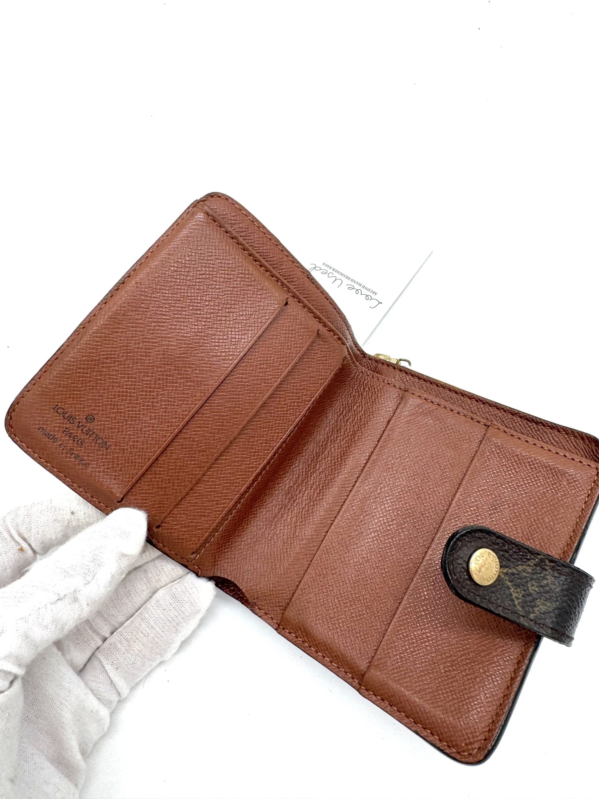 Louis Vuitton Compact Zippy Geldbörse