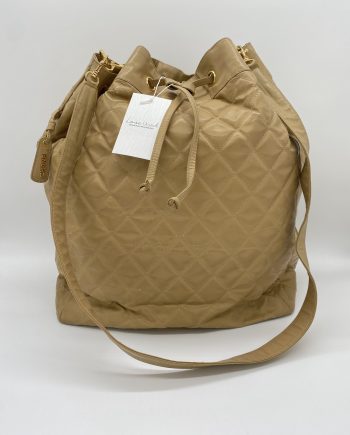 Chanel Jumbo Bucket Beige