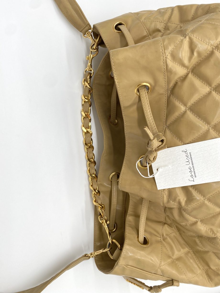 Chanel Jumbo Bucket Beige