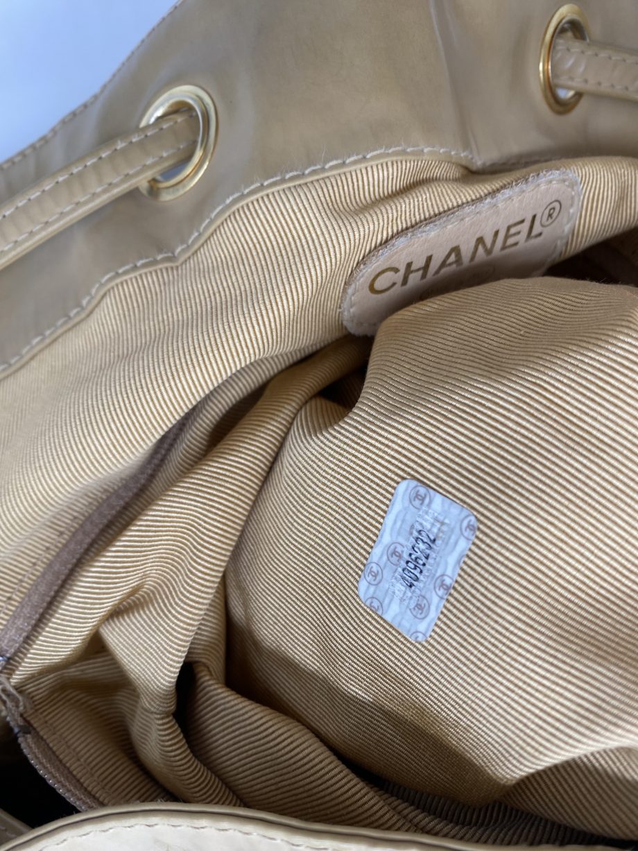 Chanel Jumbo Bucket Beige
