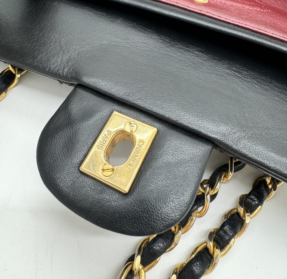 Chanel Double Flap Bag Schwarz