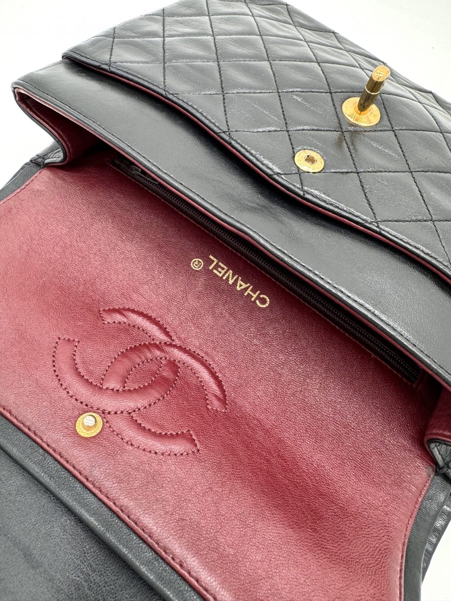 Chanel Double Flap Bag Schwarz