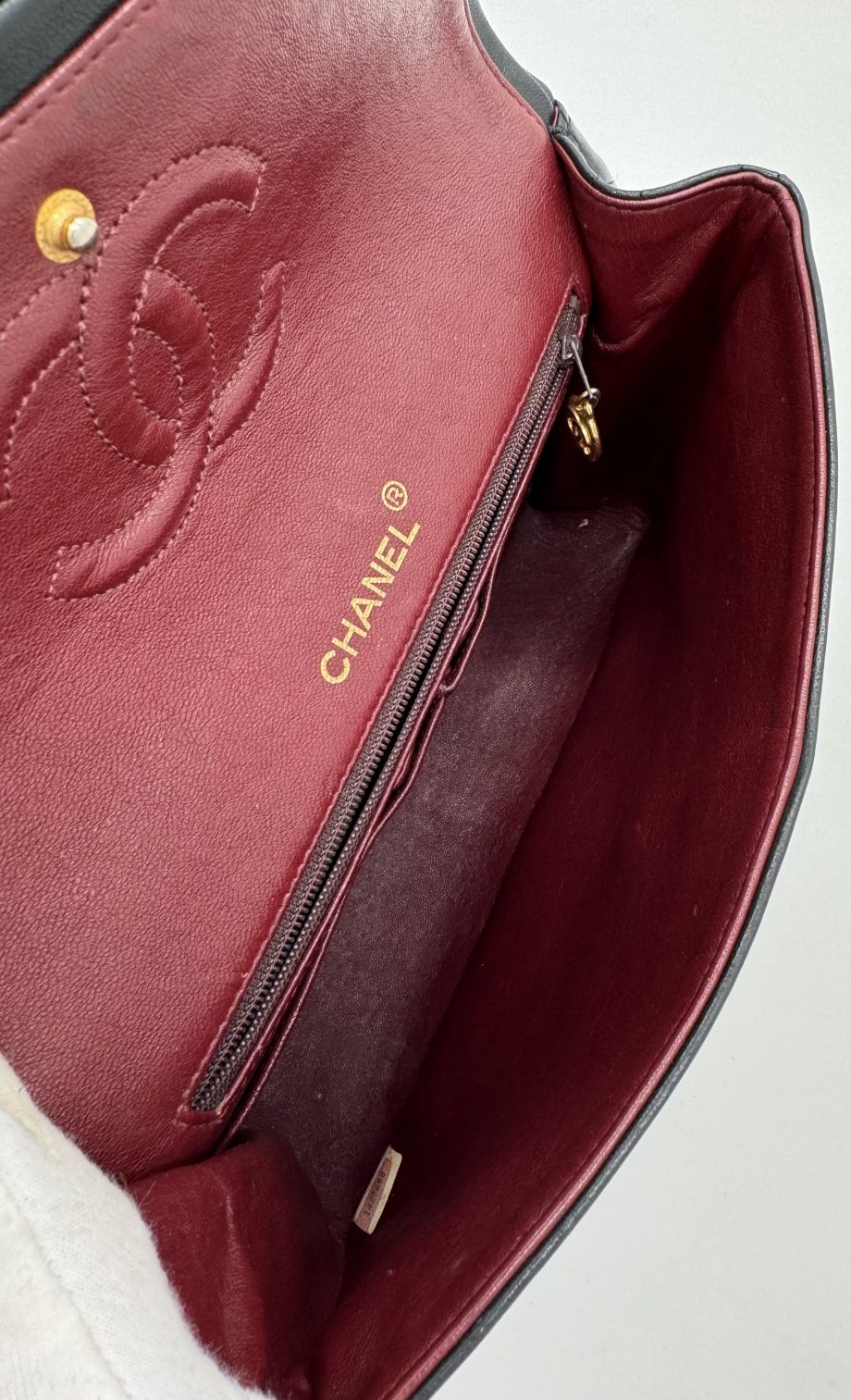Chanel Double Flap Bag Schwarz