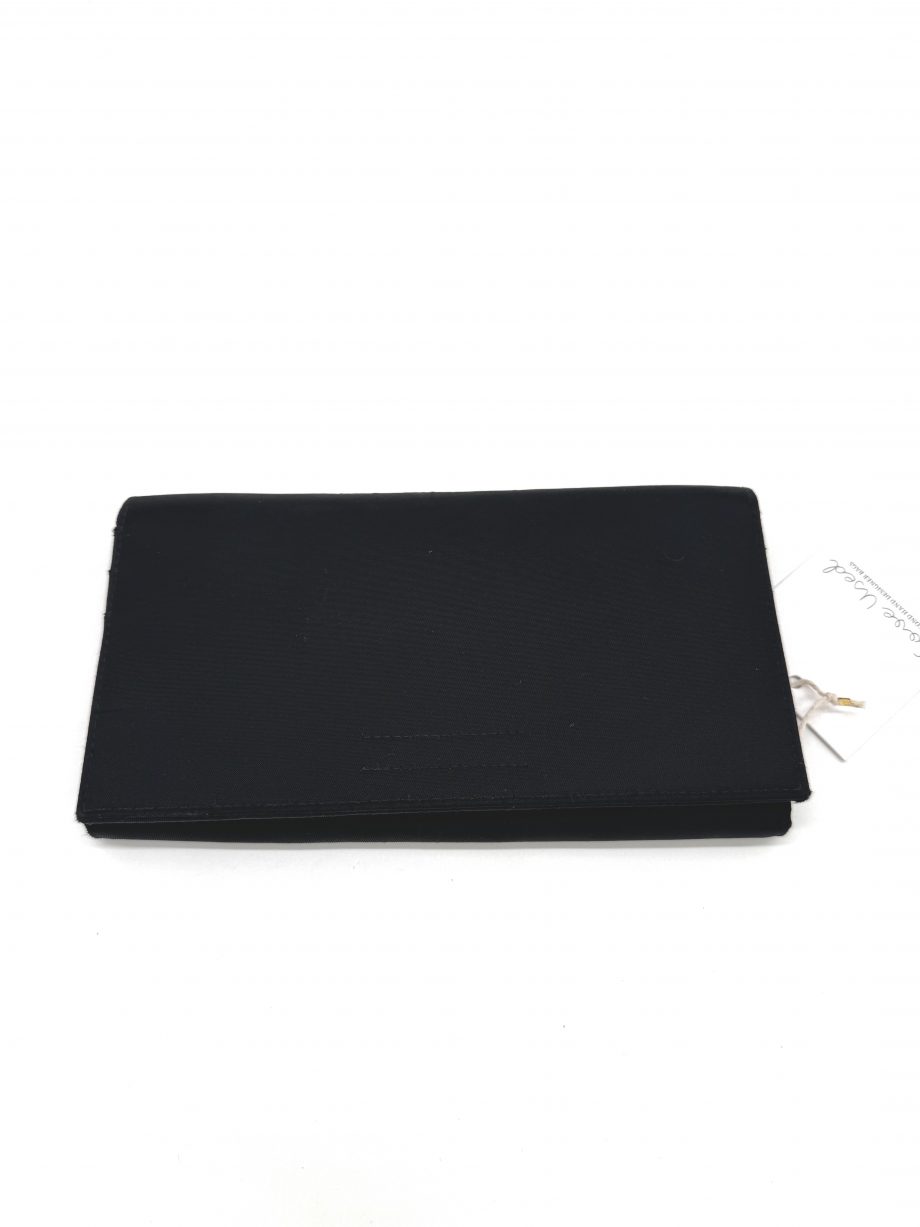Prada Geldbörse Nylon Schwarz 