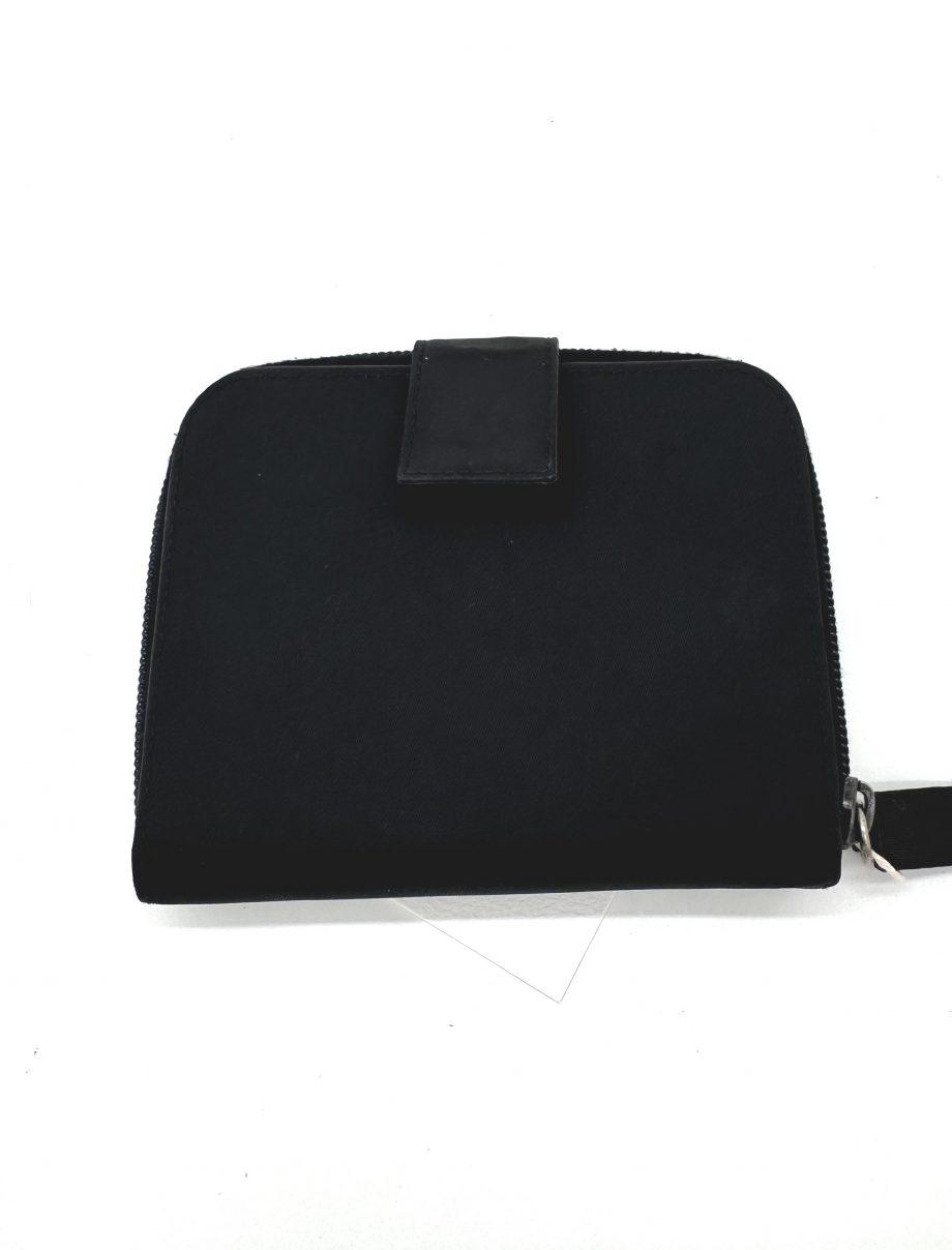 Prada Geldbörse Nylon Schwarz 