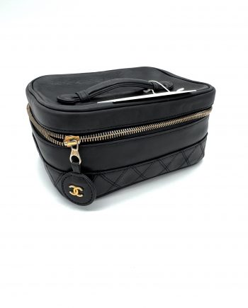 Chanel Vanity Tasche Schwarz